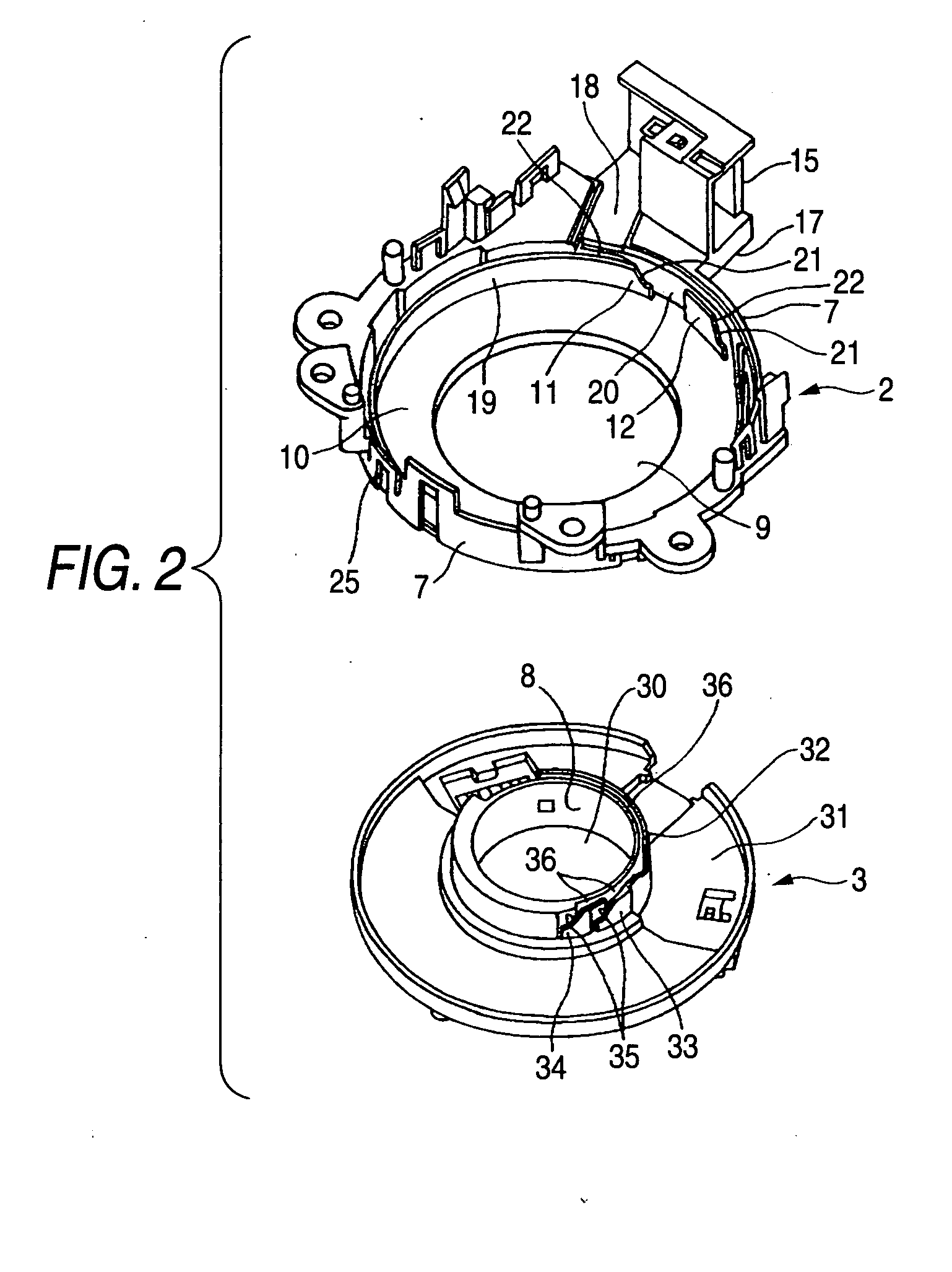 Rotary connector device