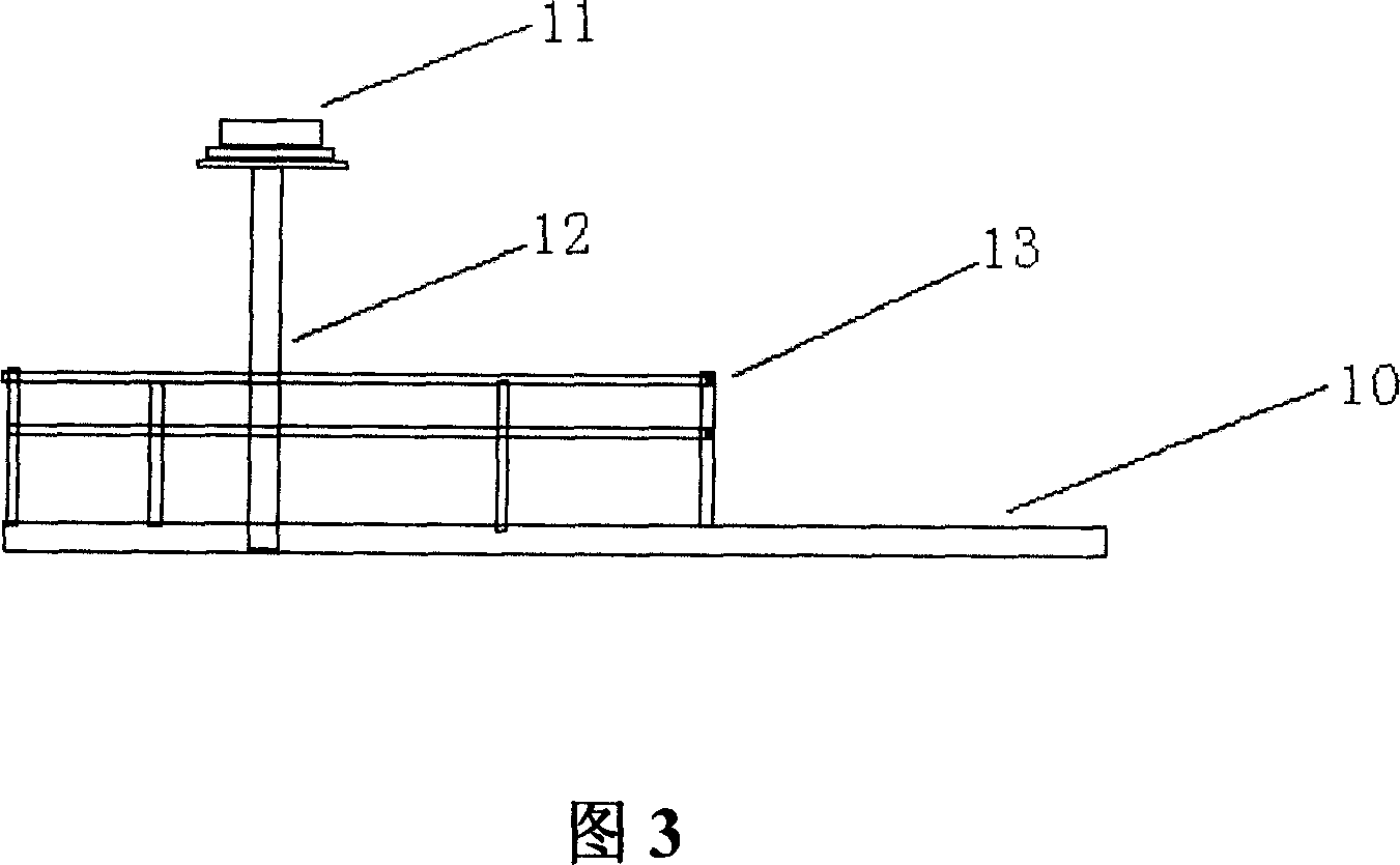 Tower crane using giomagnetic sensor