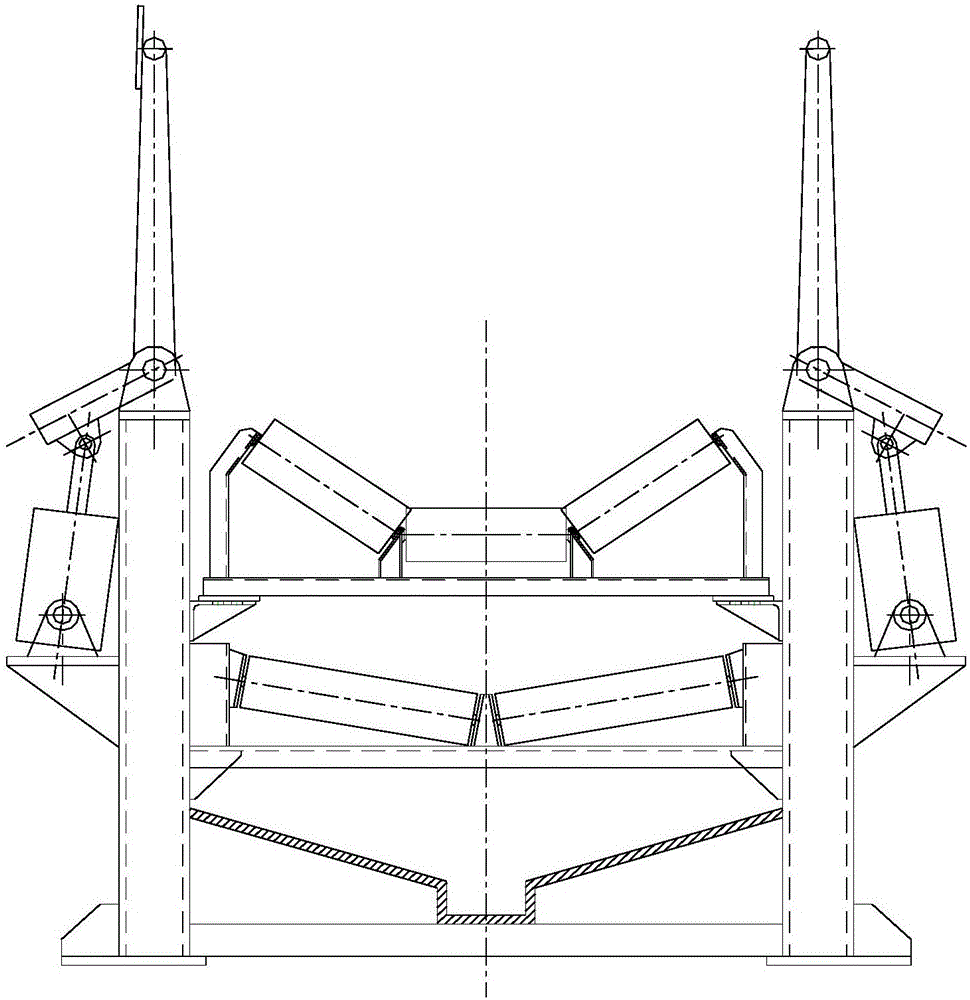 Belt conveyor corridor provided with openable roofs