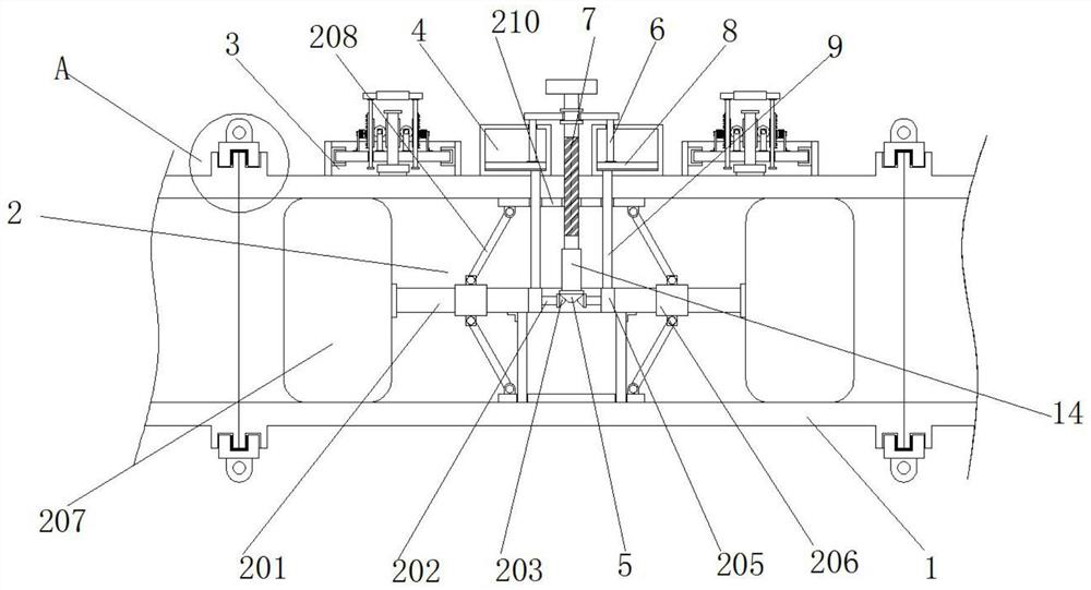 Oil-gas long-distance pipeline device with plugging function