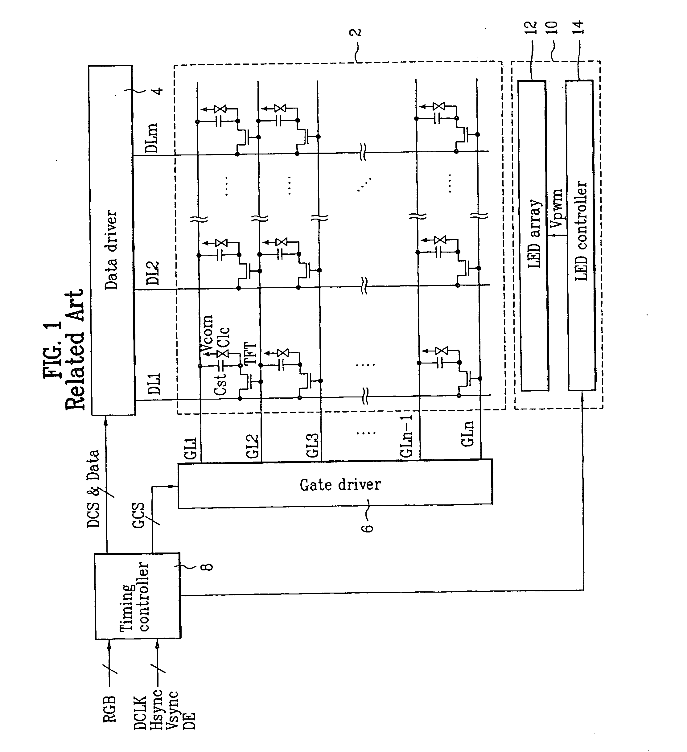 Apparatus and method for driving liquid crystal display device