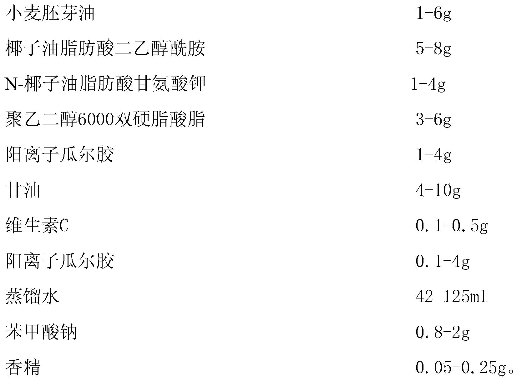 Skin-nourishing liquid soap containing natural bacteriostatic components and preparation method thereof