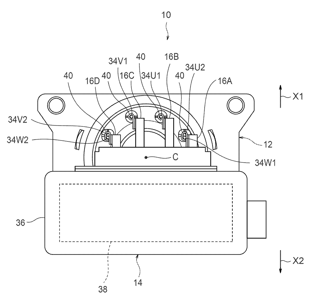 Rotating electrical device