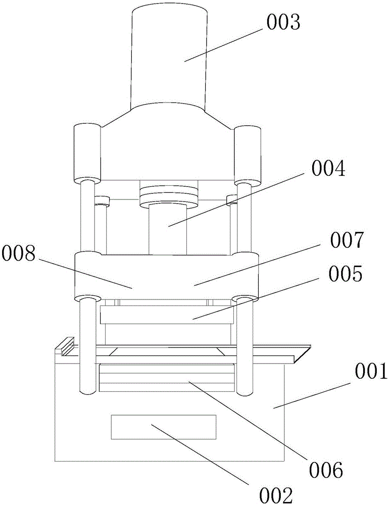 A kind of molding and drilling integrated molding method and automatic molding machine realizing the above method