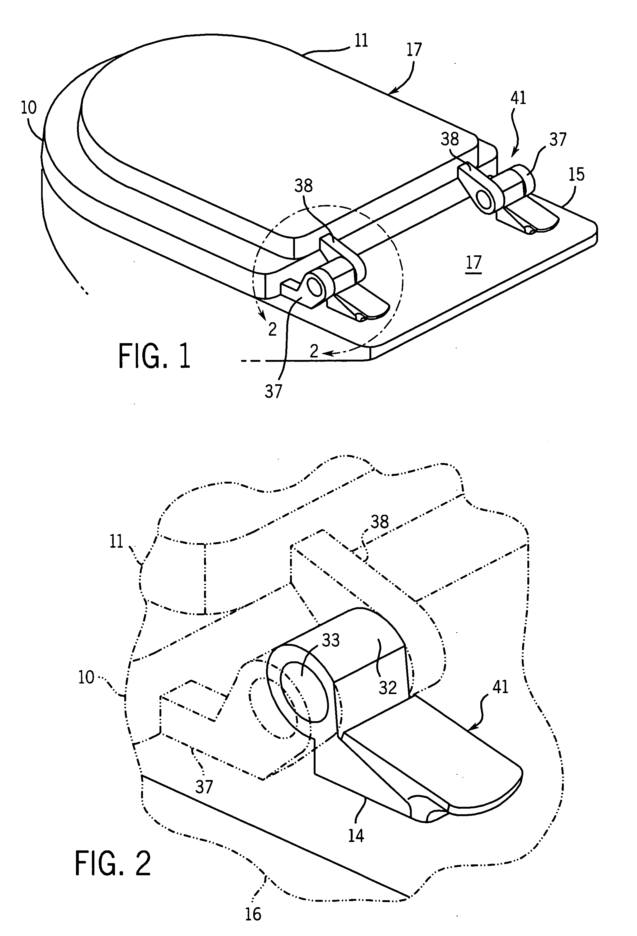 Releasable toilet seat hinge assembly