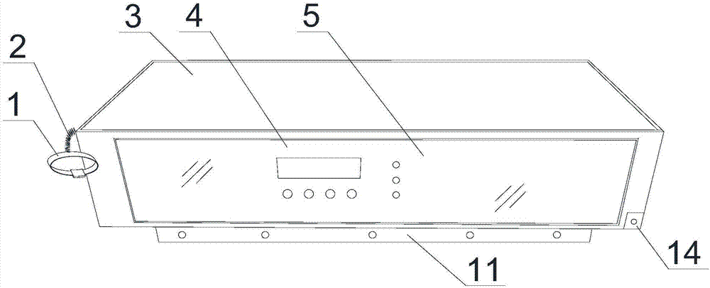 GPS time synchronizer used in relay system of submarine optical cables