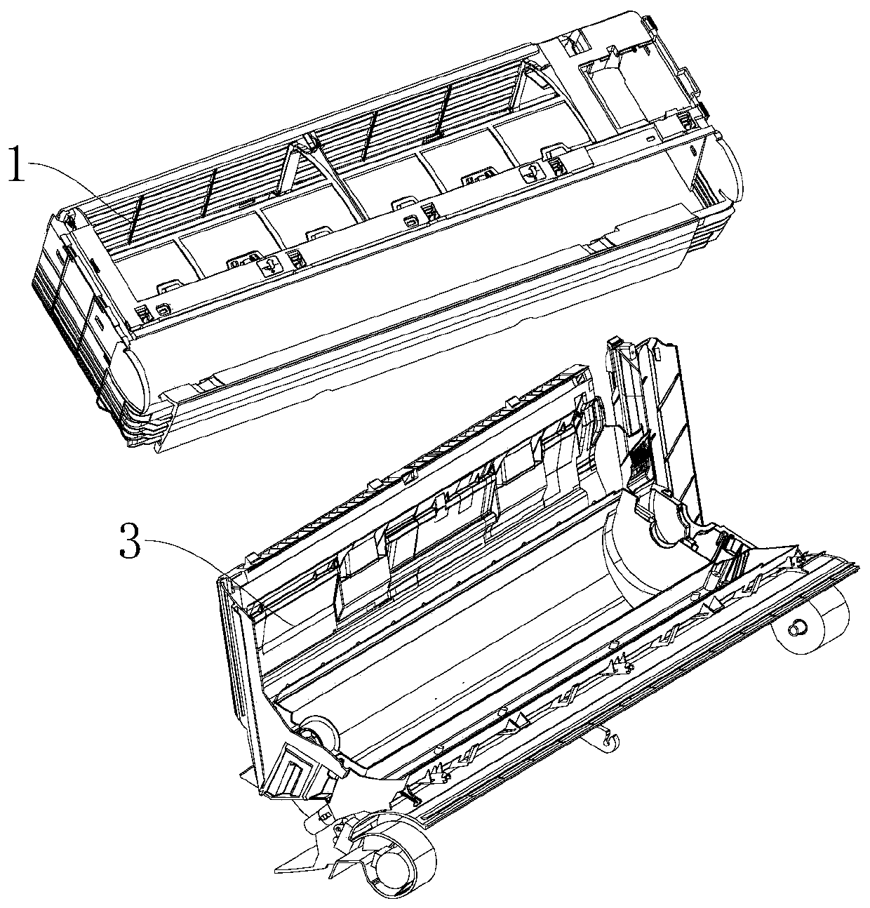 Shell assembly of air conditioner and air conditioner