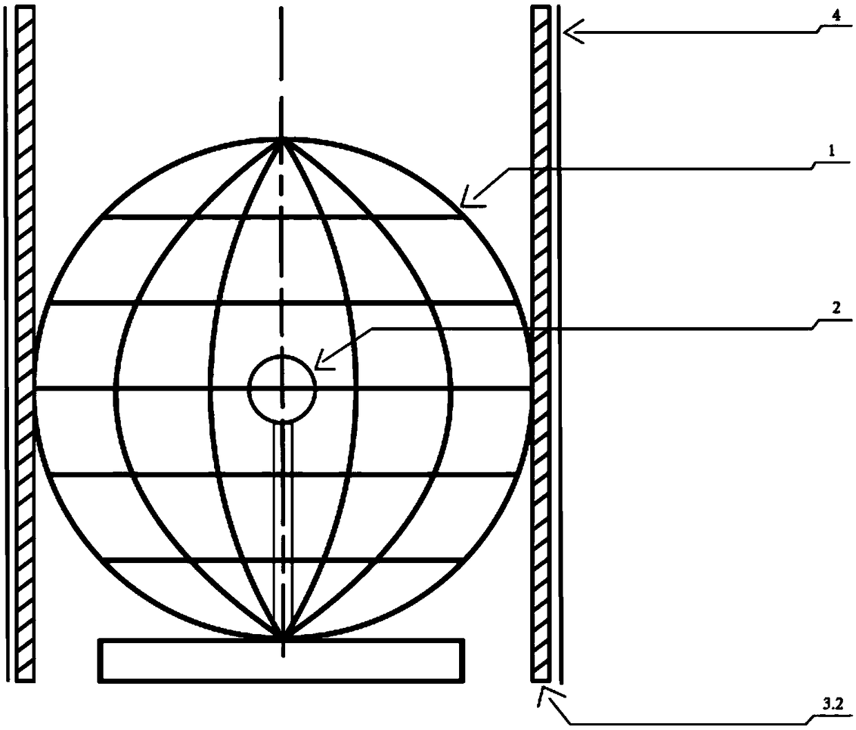 An intuitive multi-functional map projection teaching instrument and a realization method thereof