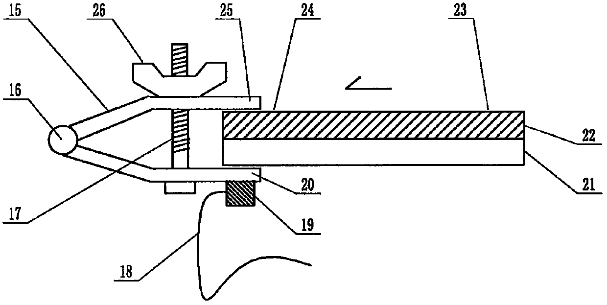 Chip apparatus used for diagnosing syphilis and using strongly-hydrophobic PDMS as a substrate material