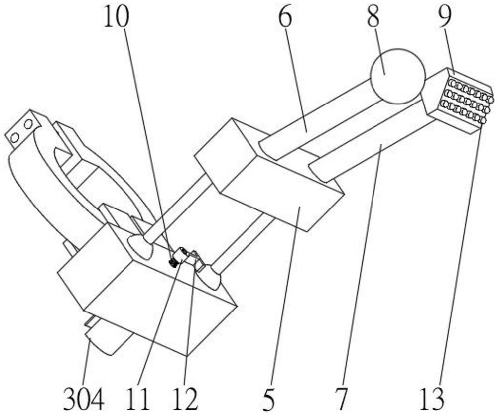 Automobile plug-in unit capable of avoiding accidental damage of tires by utilizing biological structure