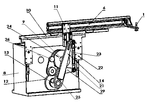 Mechanical arm feeding system