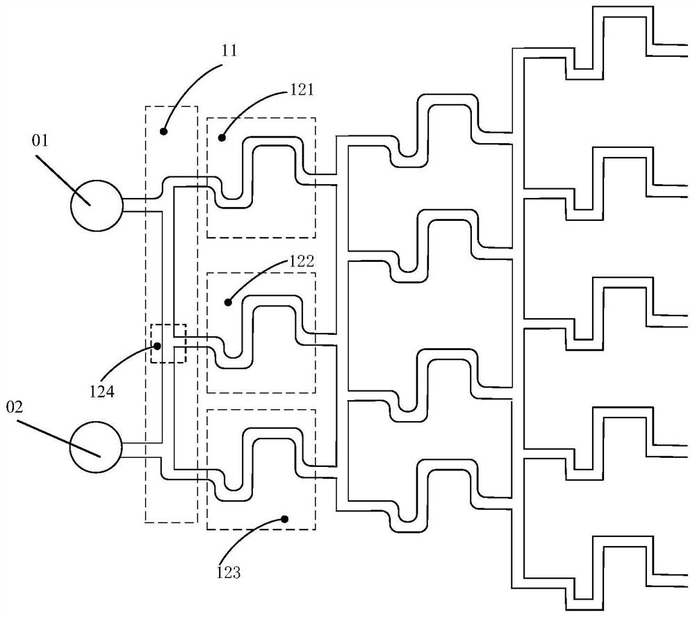 A concentration gradient generating device, preparation and application method for gel 3D cell culture