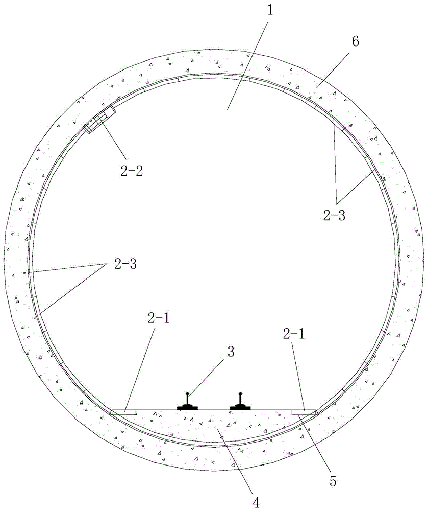 Construction method for deformation control over existing operation tunnel crossing under shield