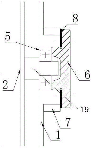 A kind of variable angle connector and its manufacturing method and application