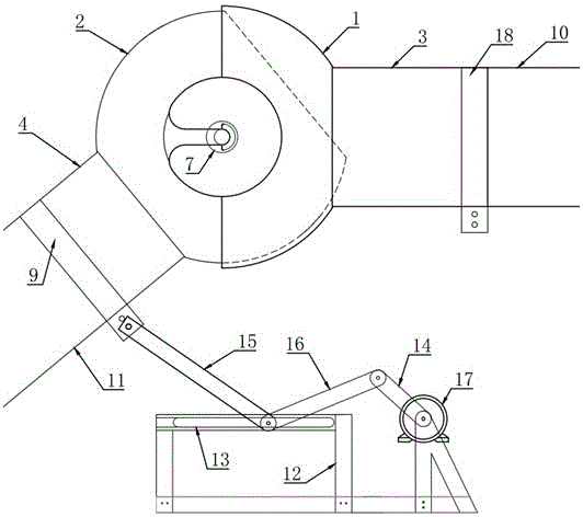 A kind of variable angle connector and its manufacturing method and application