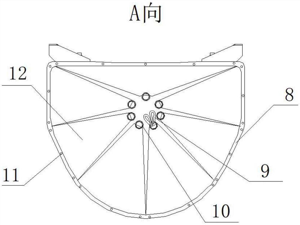 Rigid parachute bag