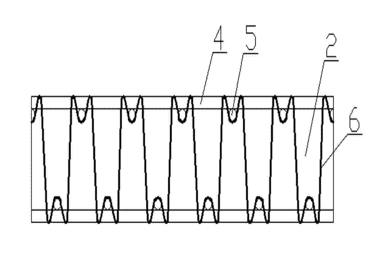 Steel-mesh separation wall