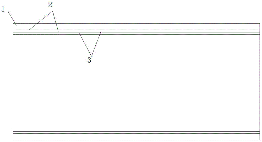 A multi-segment splicing repair process and pipeline repair structure