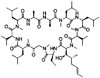 Cyclosporin T, its preparation method and application