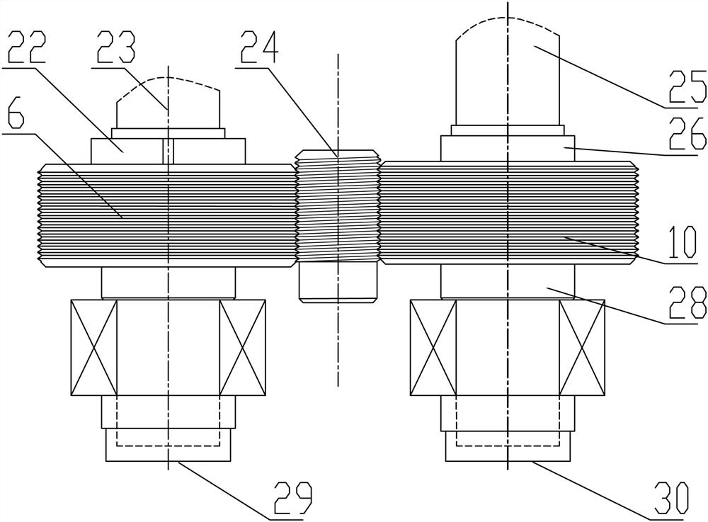 Tool and method for quickly adjusting equipment before thread rolling