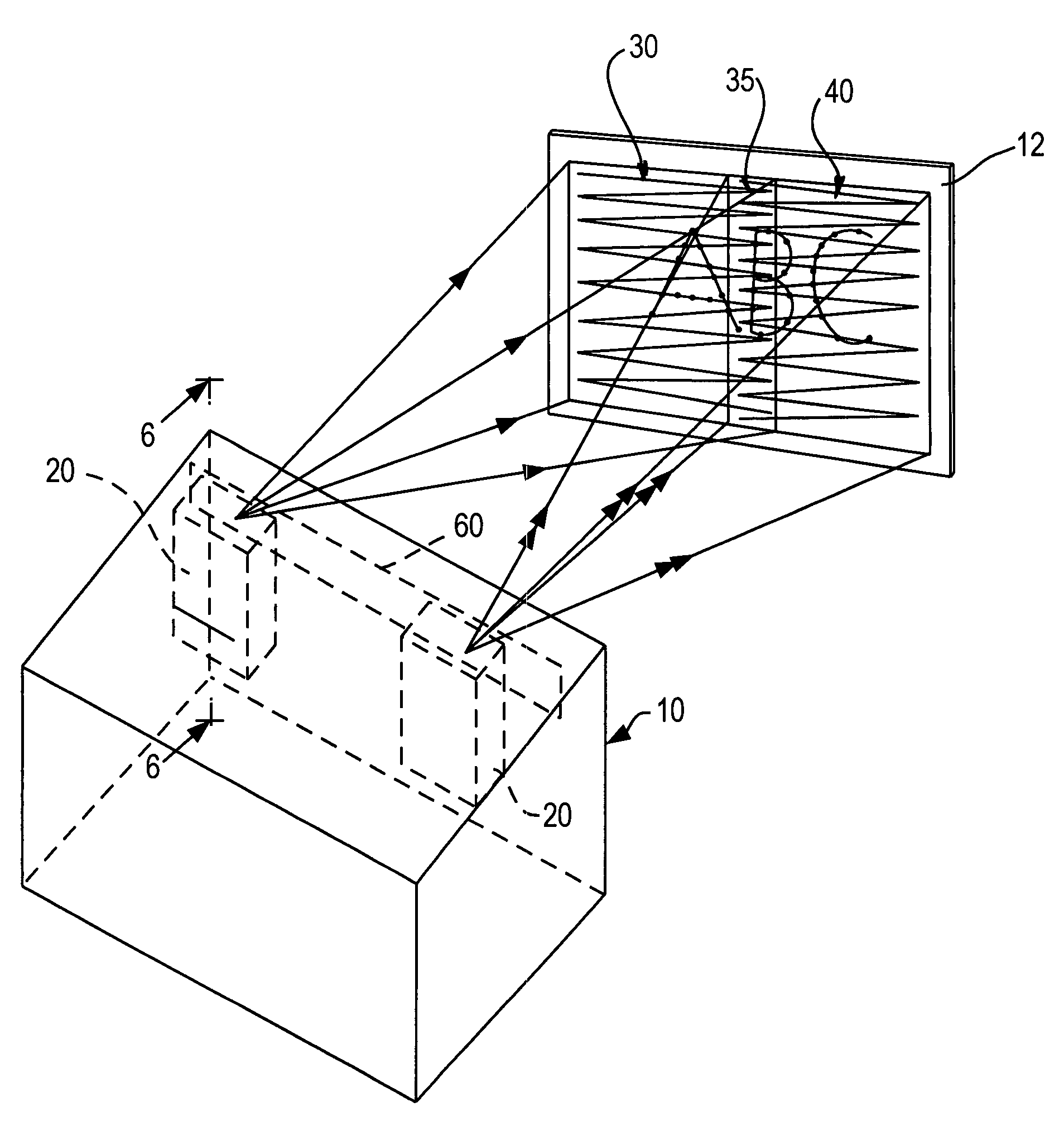 Large size image projection