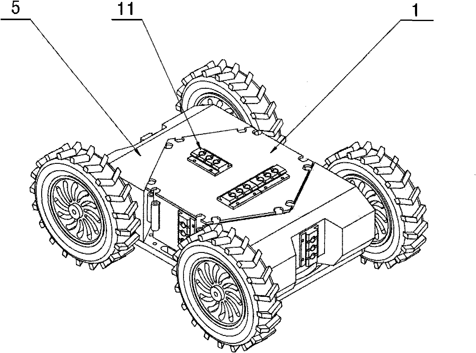 Modularized disaster rescue robot