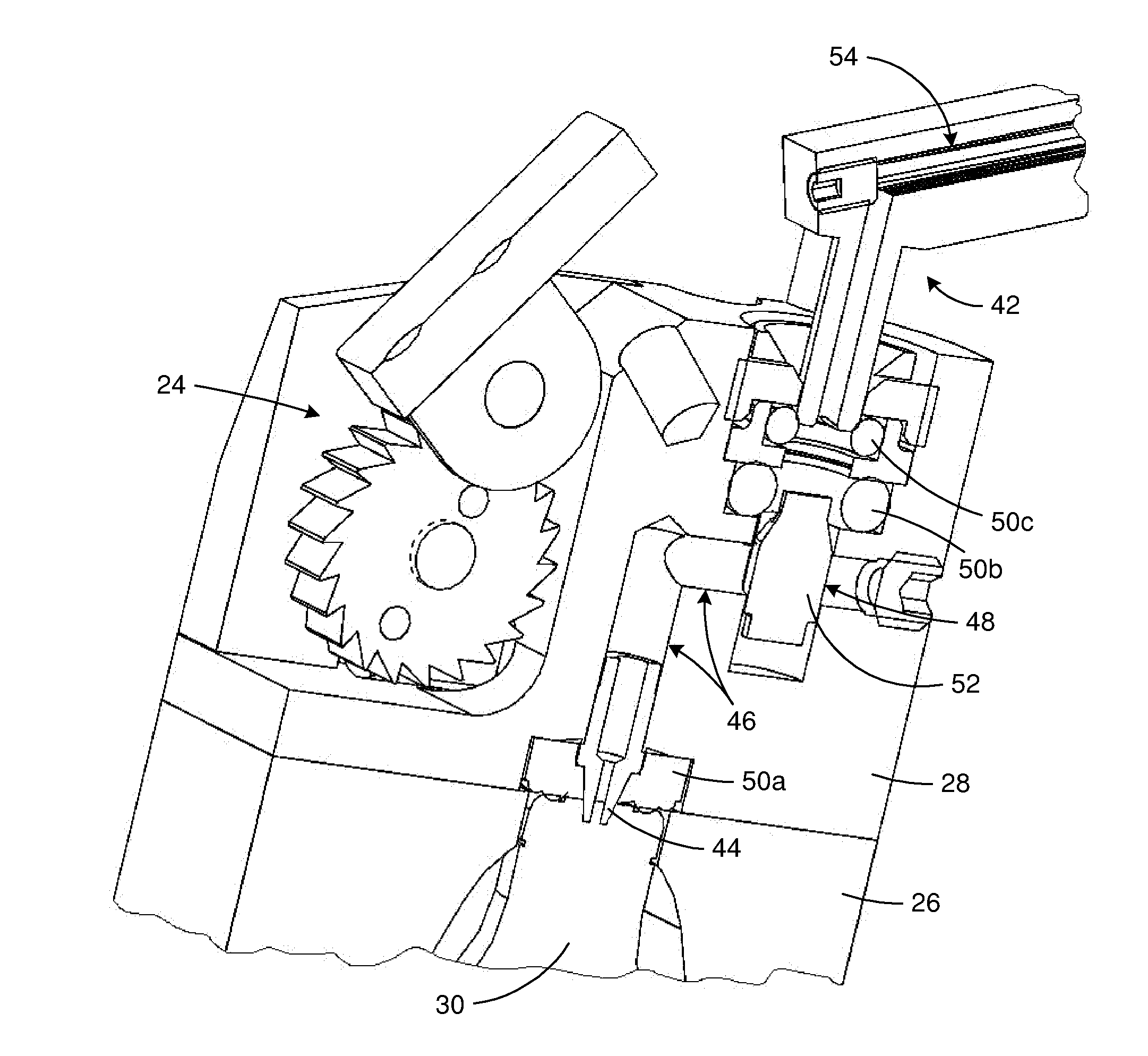 Pneumatic system and method for simulated firearm training