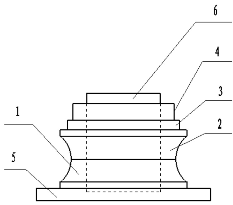 Locating correction method for improving coaxiality of bonded dual-pedal bearing inner rings