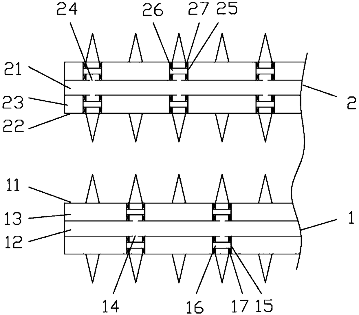 Asynchronous co2 injection recovery method in different wells with symmetrical fractures