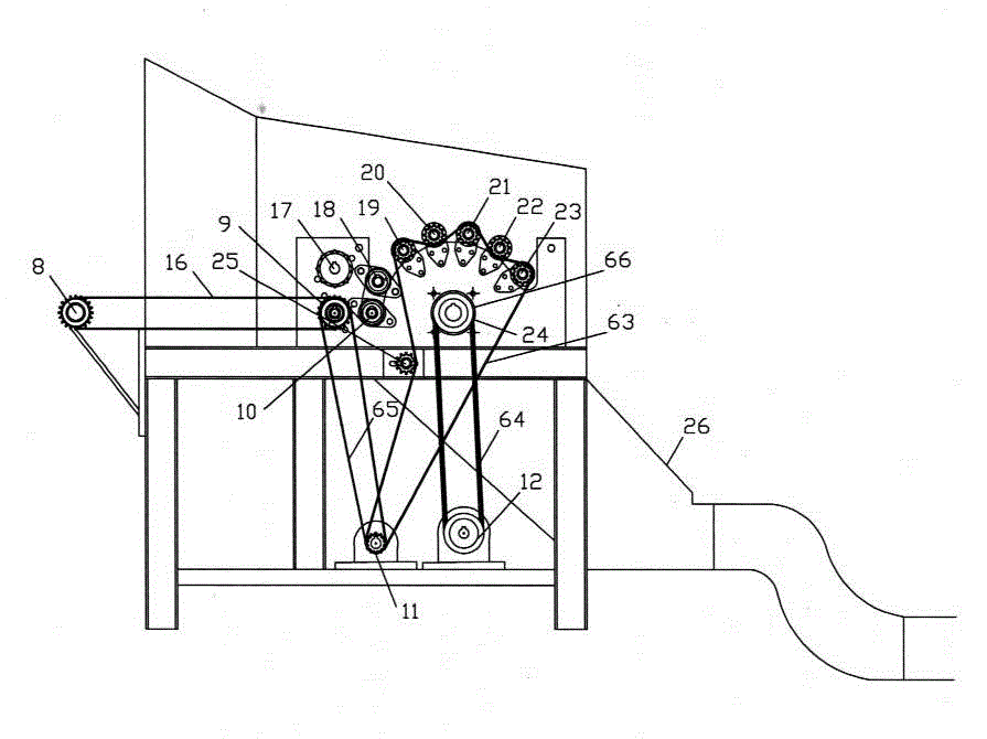 Pillow filling machine