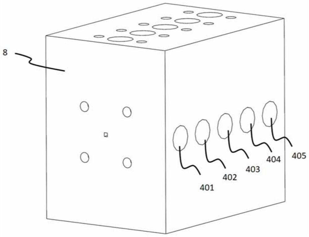 Circulating type phytoplankton species and cell density detection device and method