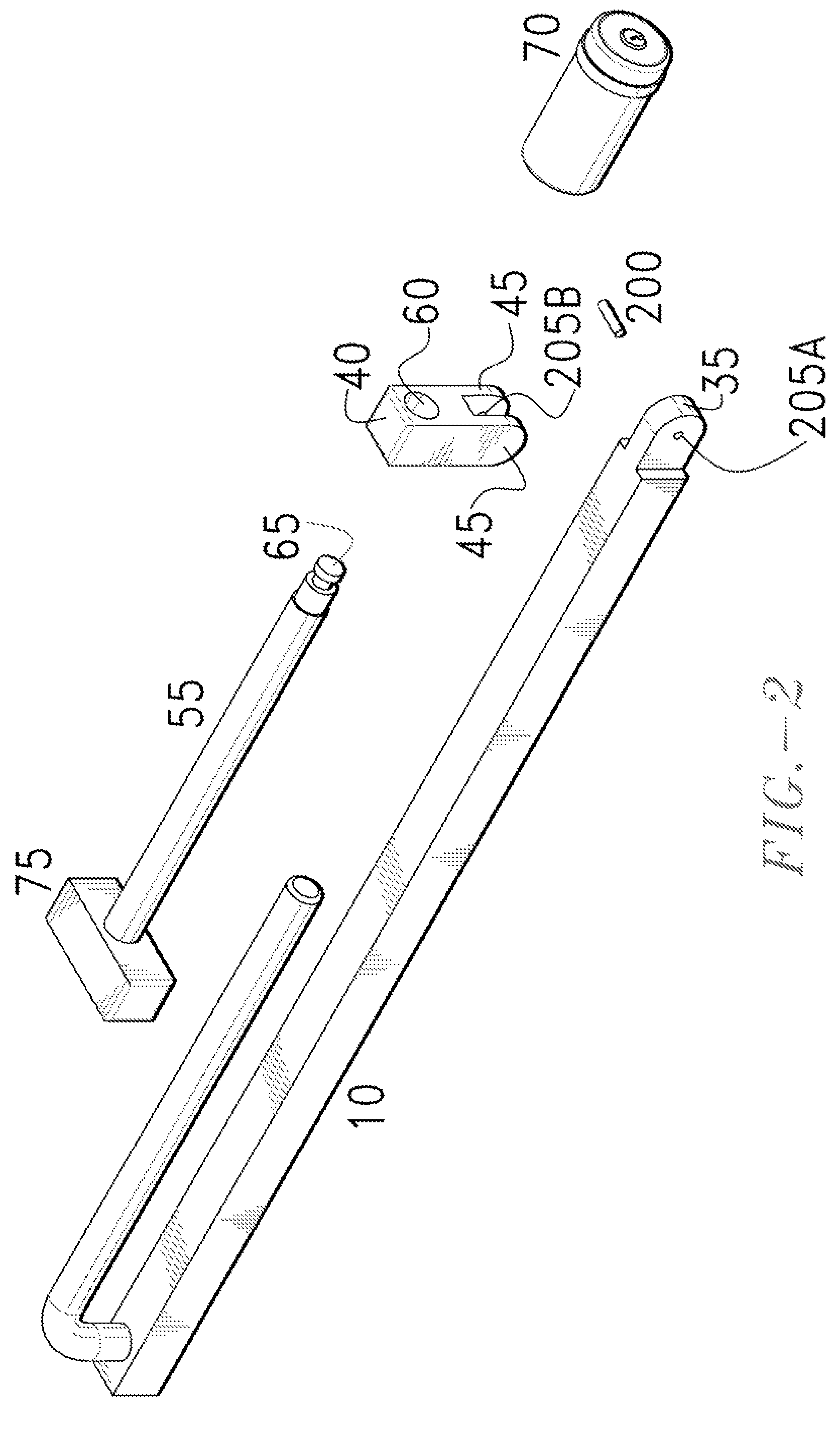 Immobilizing device for tracked vehicles