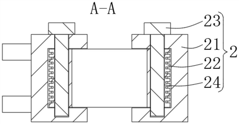 Damping device for bridge anti-collision flexible interception