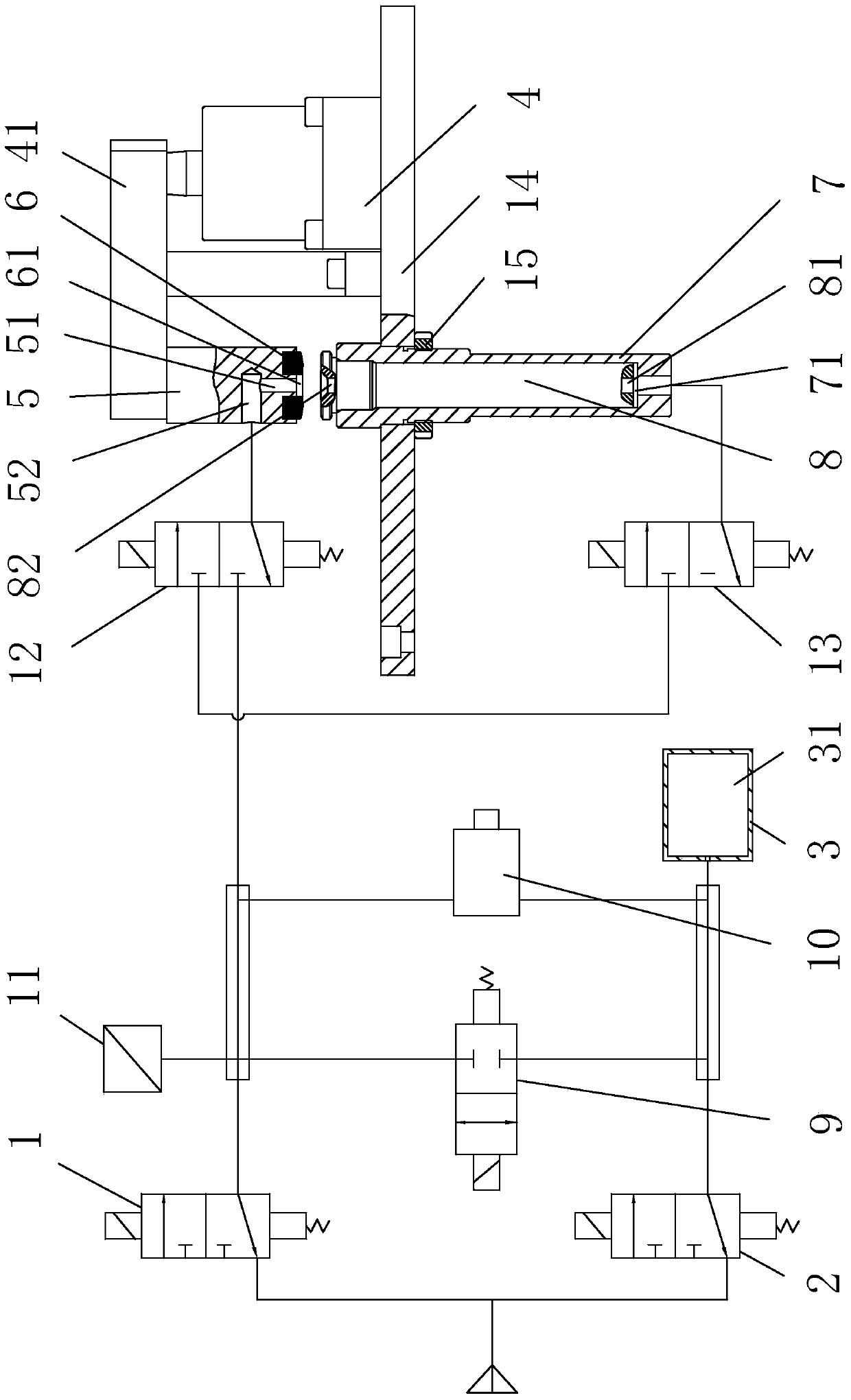 Automatic water drain valve sealing detection device and detection method