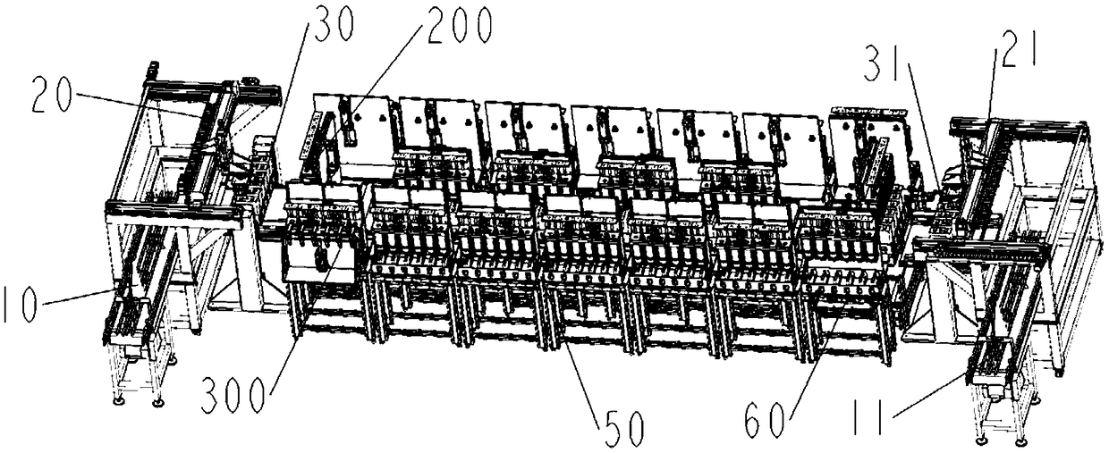 An automatic lithium battery liquid injection system