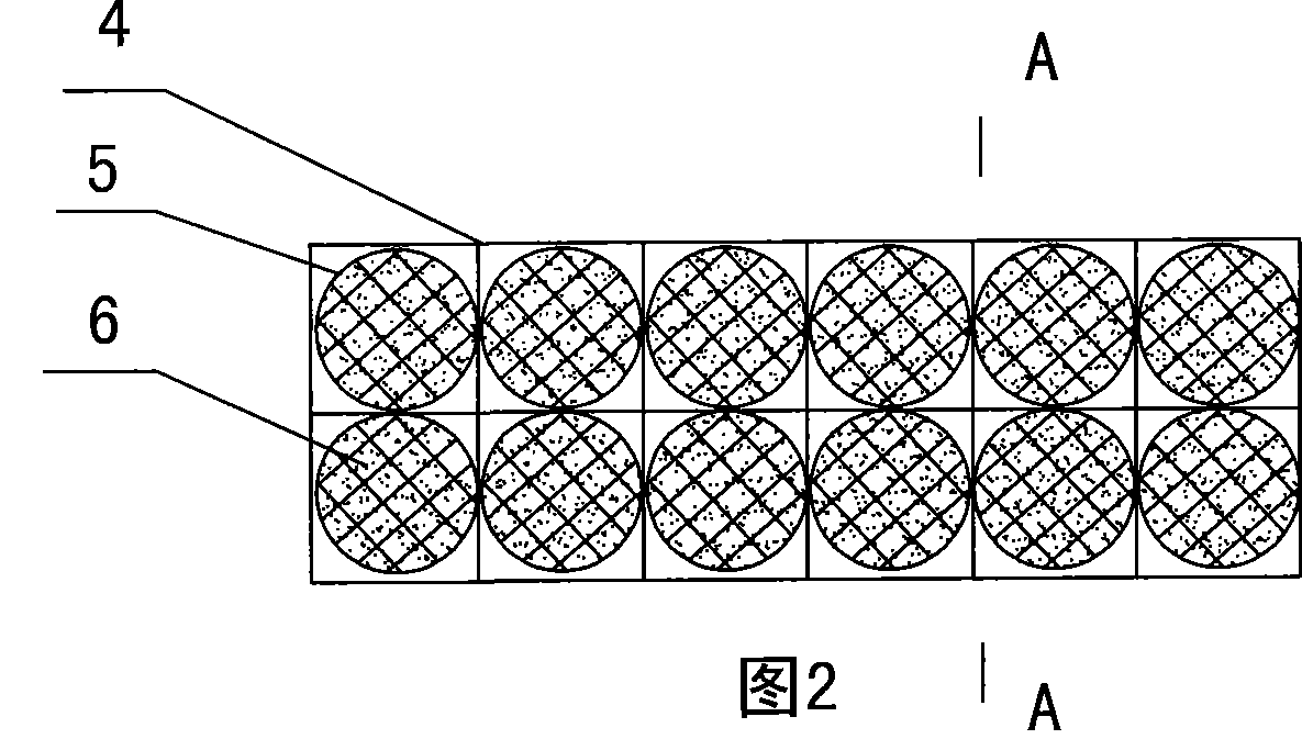 Assembled integrated house component and building method of integrated house