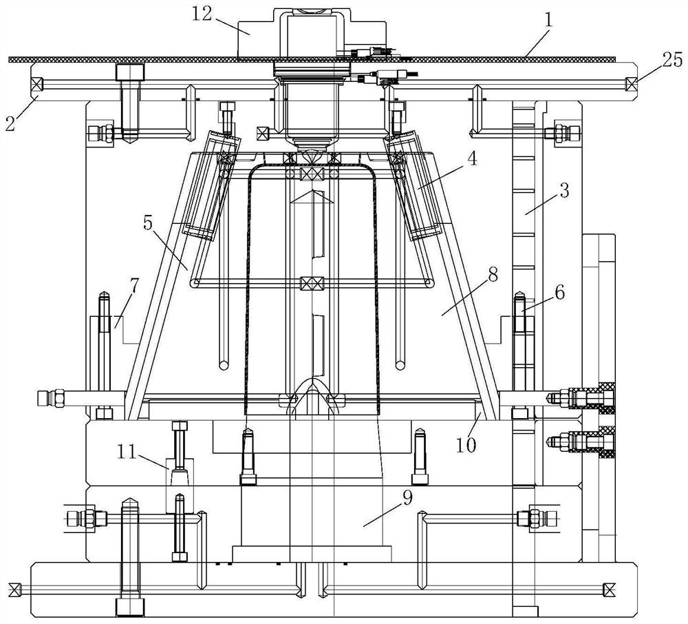 Non-standard mold for hot runner of outdoor measuring cup