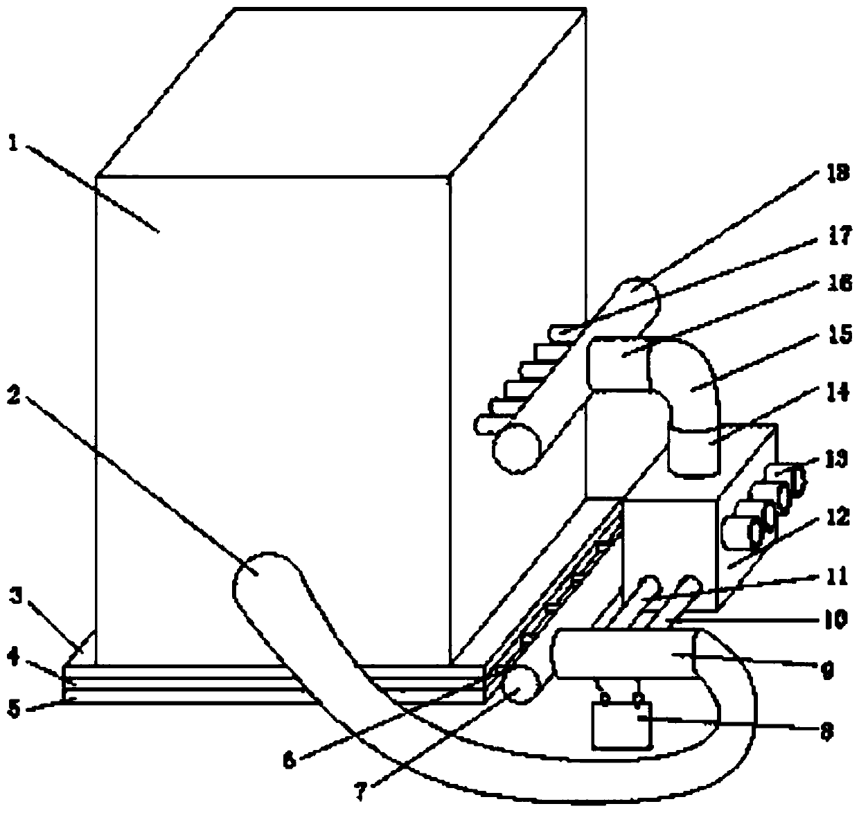 Arc suppression overvoltage protection device