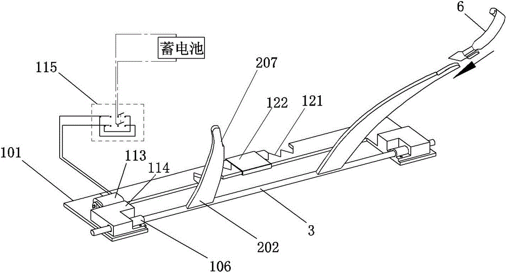 Motor type toilet bowl cushion overturning driving device