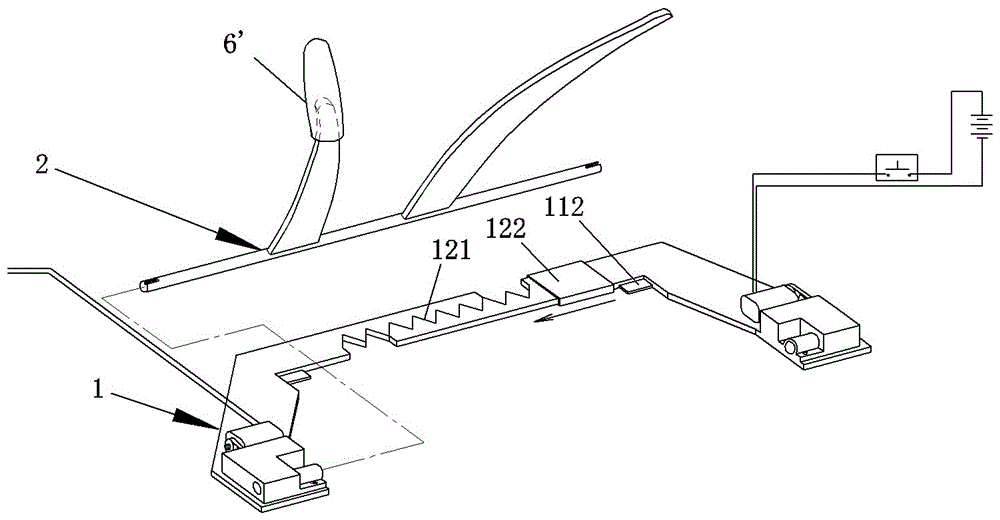 Motor type toilet bowl cushion overturning driving device