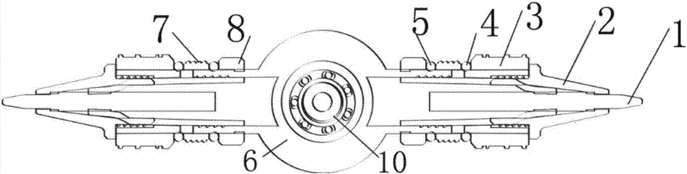 Novel spinning pen