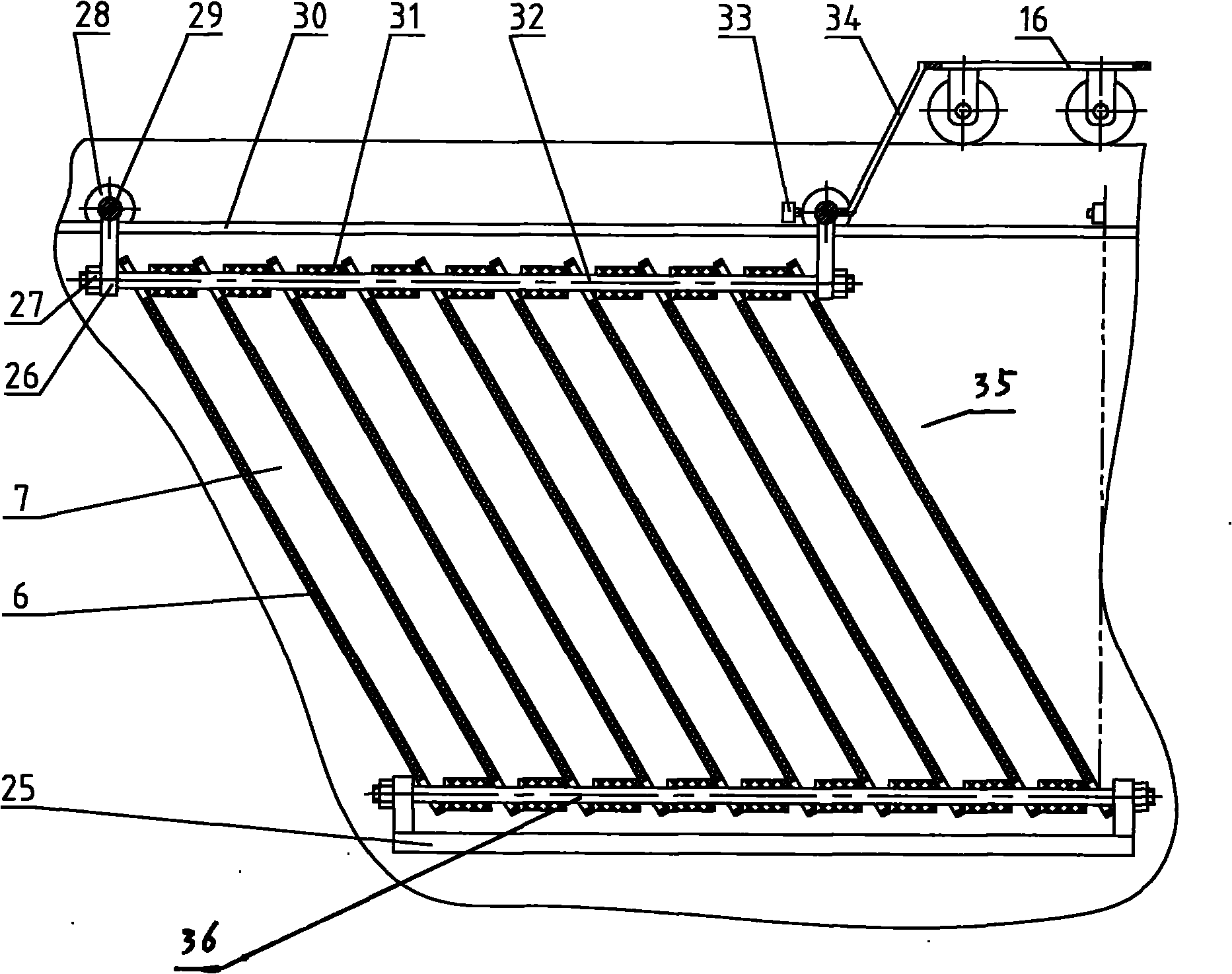 Adjustable air-floating and precipitating switching solid-liquid separating device