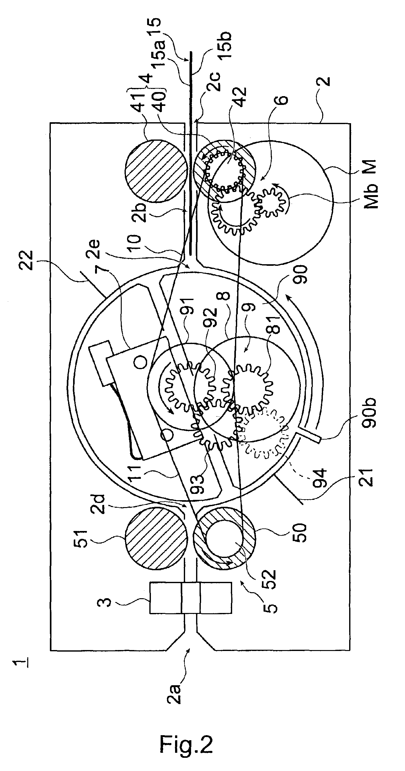 Duplex scanning device