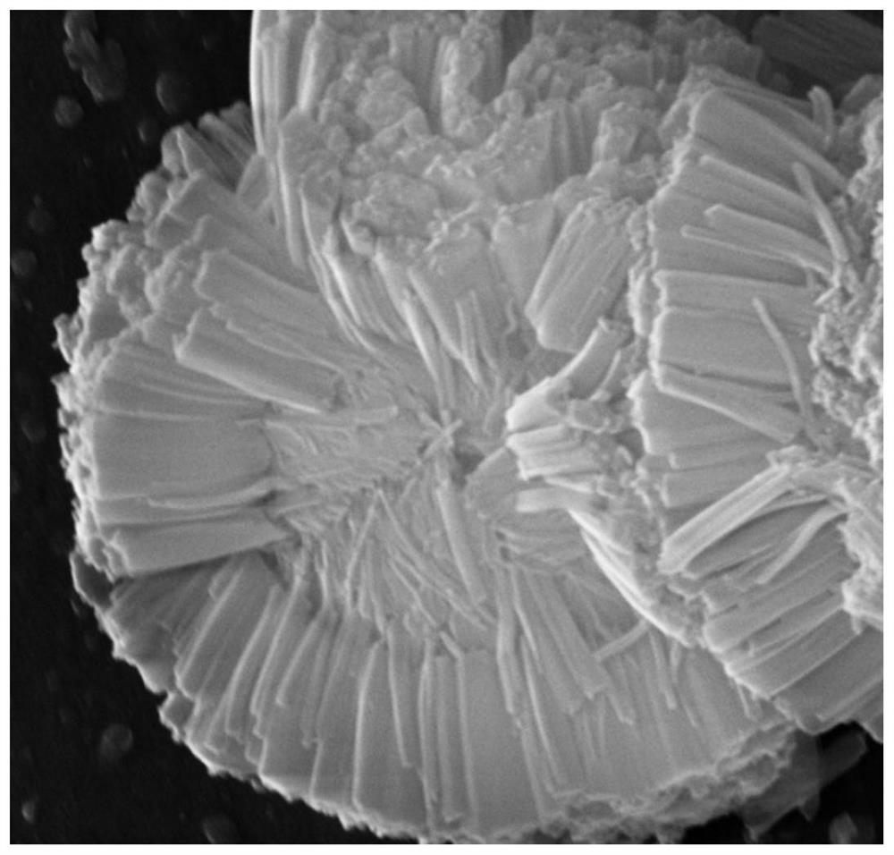 A nickel-based material with a spherical core-nanoporous shell composite structure and its preparation method