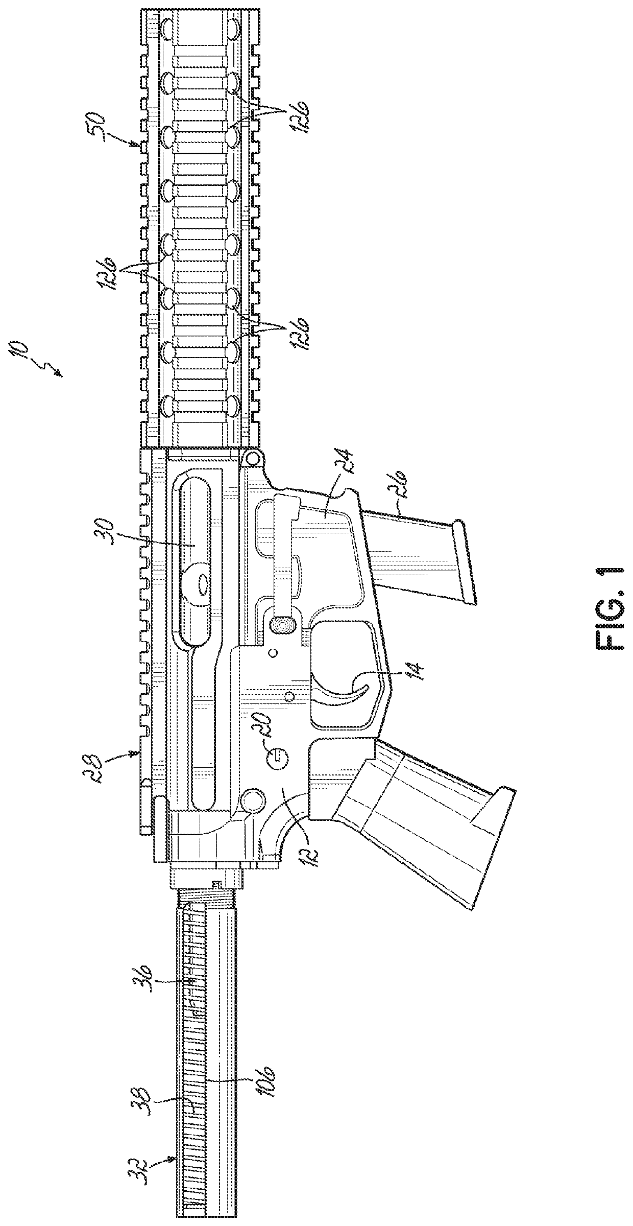 Auto-loading underwater firearm