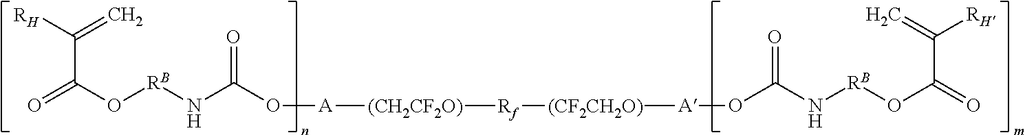 Composite membrane comprising layer of perfluoropolyether on hydrophilic substrate