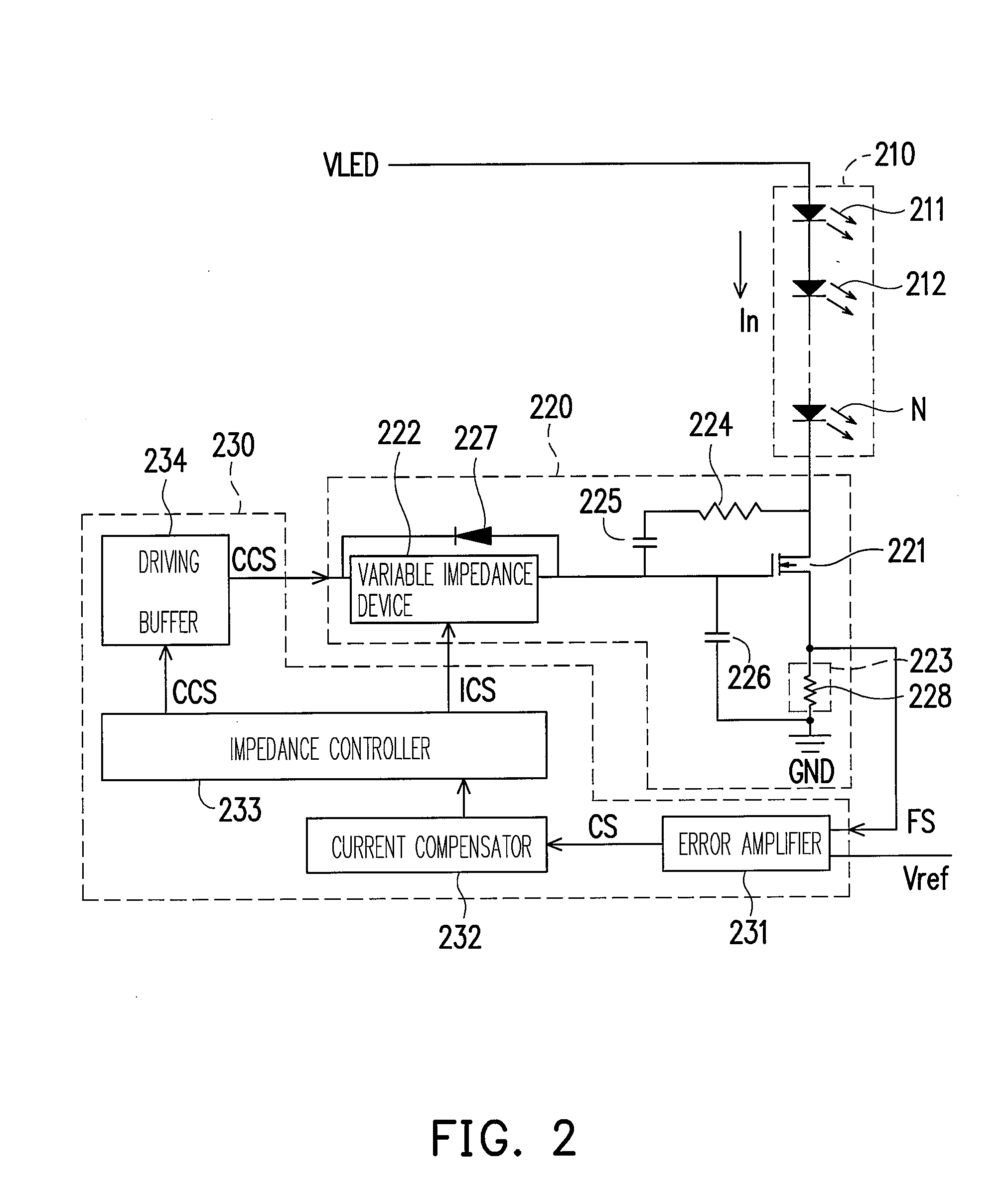 Current-controlling apparatus