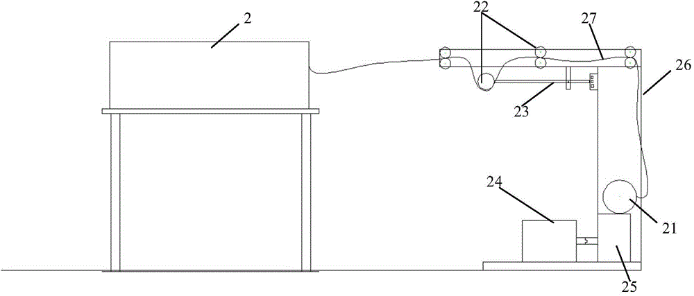 Tinned copper belt production line for solar cell module