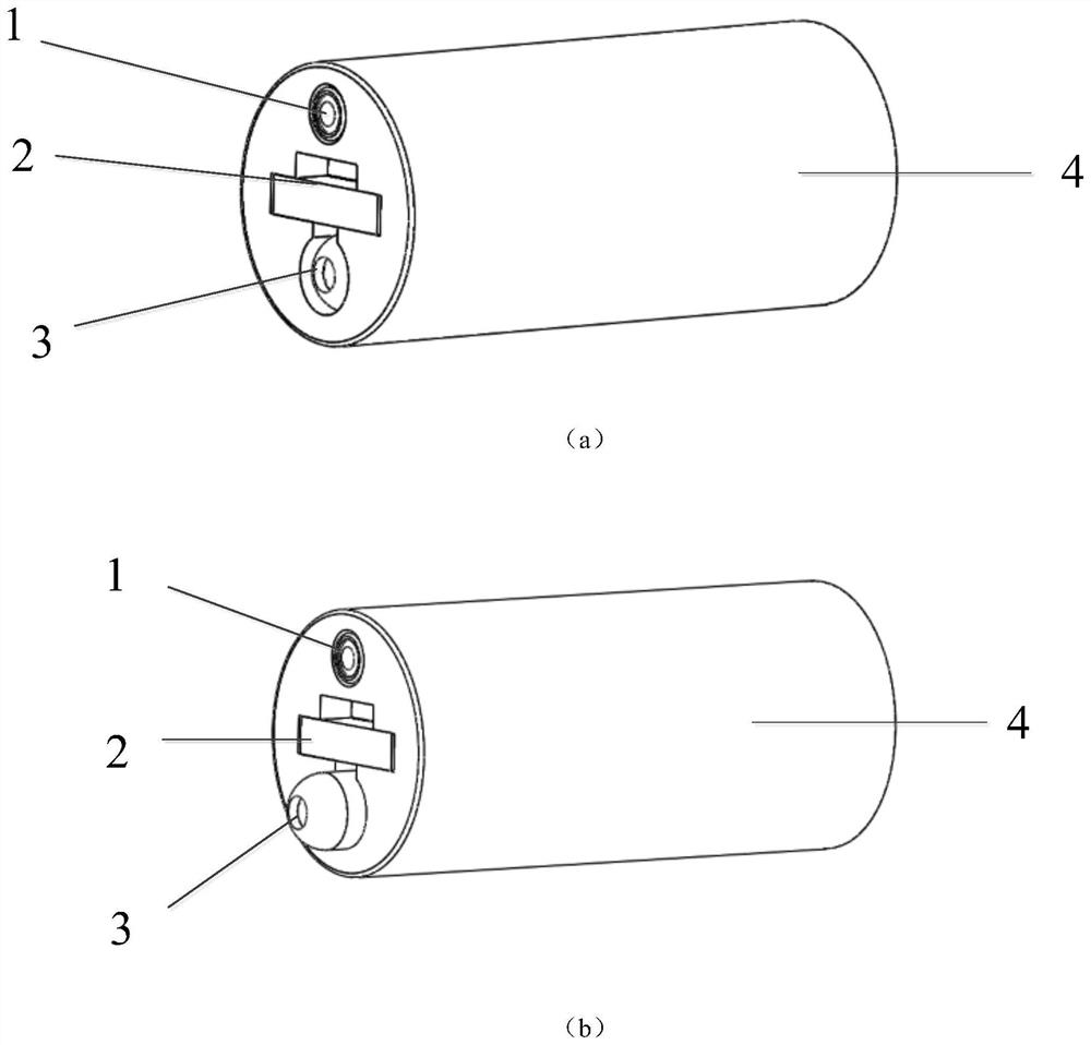 In-vivo bending area explosion impact explosive release energetic microsystem and implementation method thereof