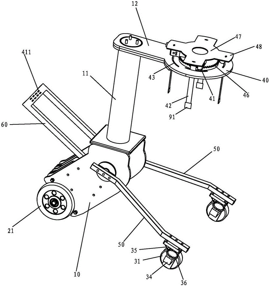 A multi-mode medical transfer robot